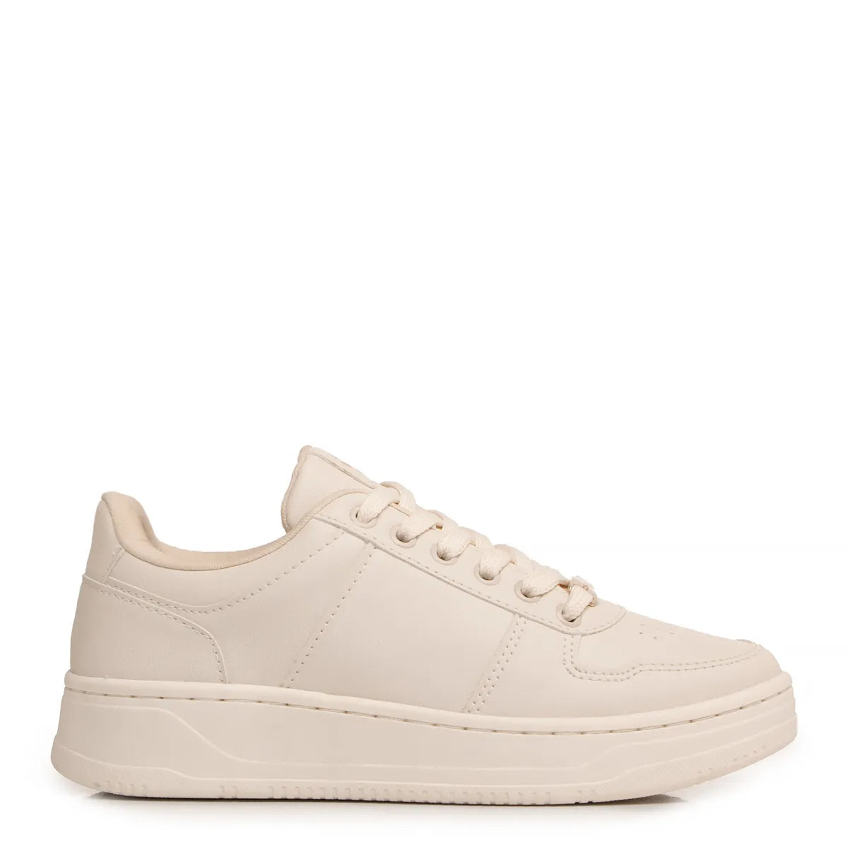 Off White Monochromatic Recortes Sneaker