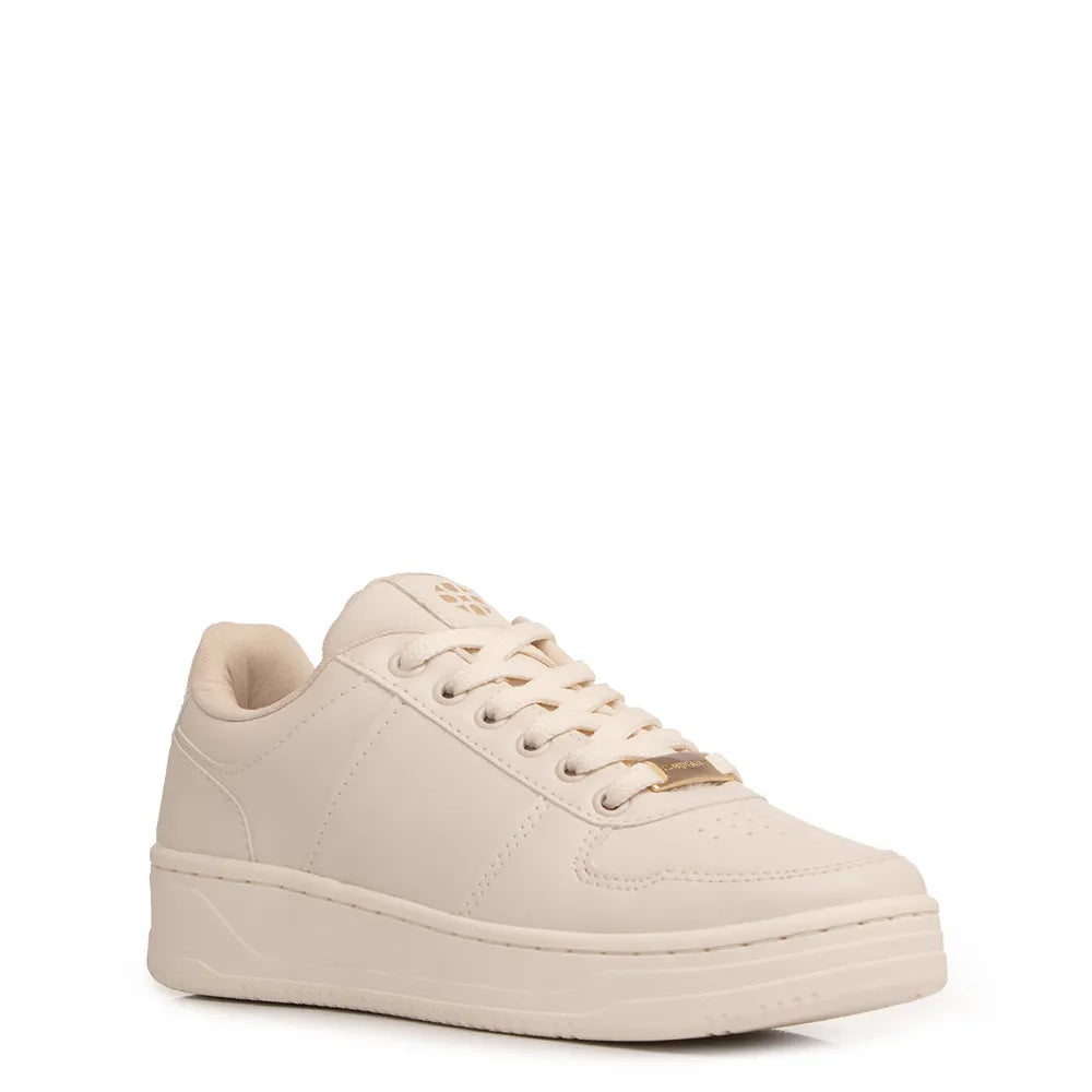 Off White Monochromatic Recortes Sneaker