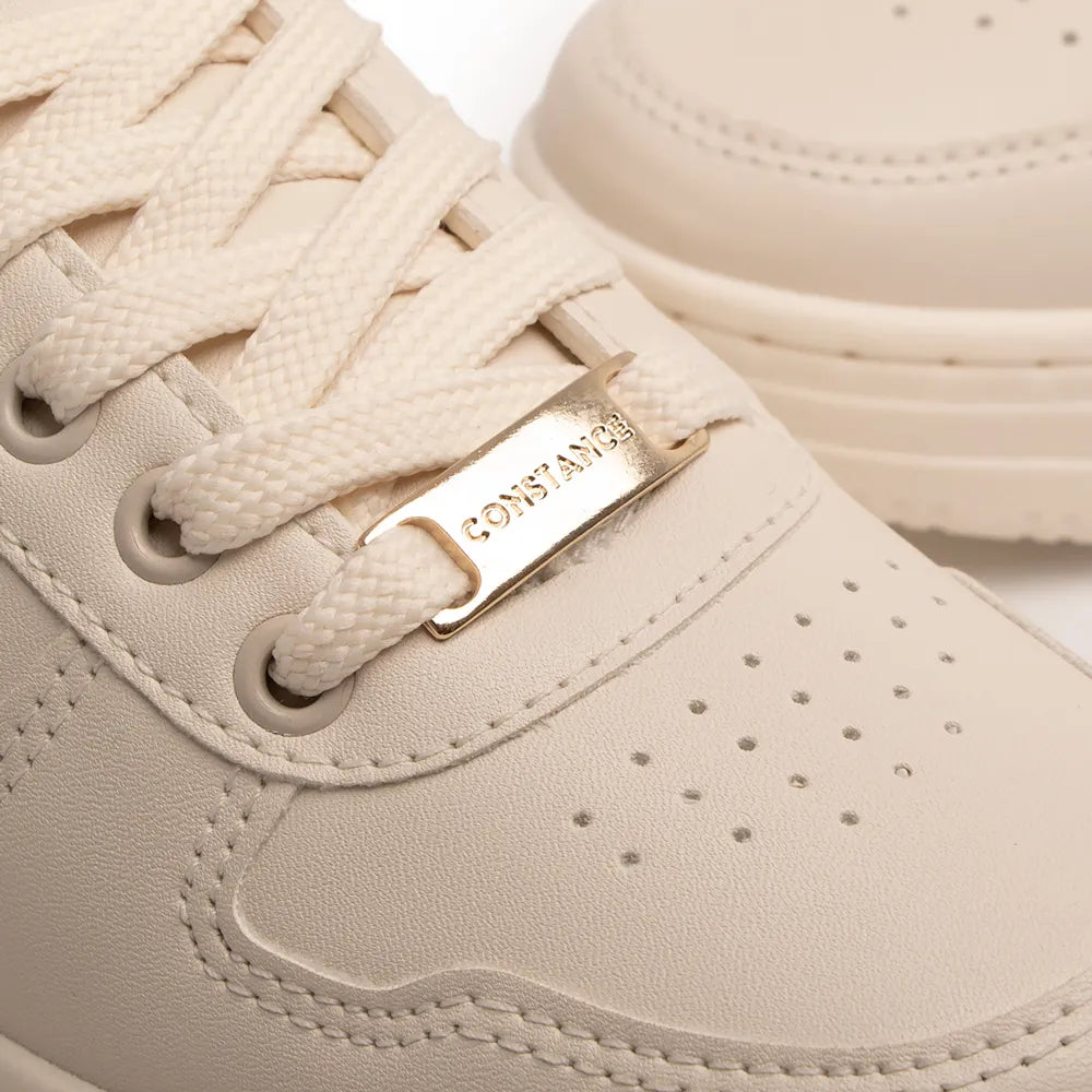 Off White Monochromatic Recortes Sneaker