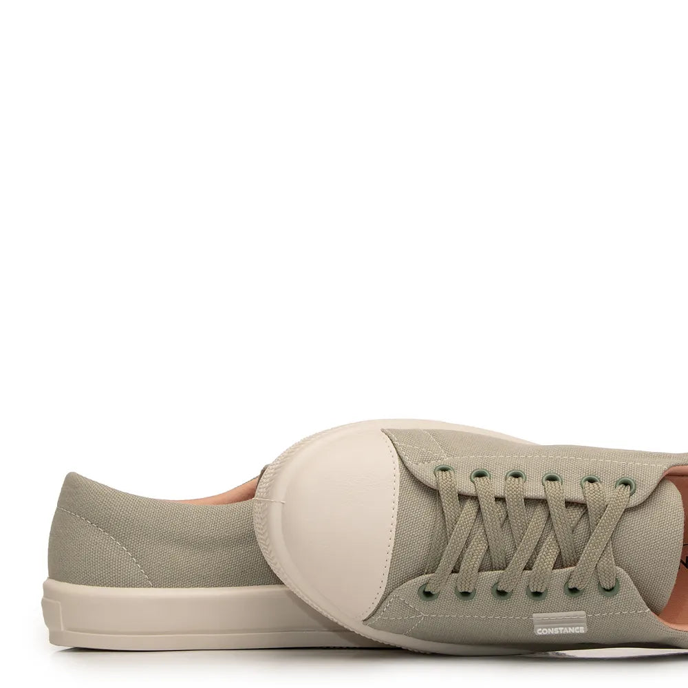Green Comfort Eyelet Detail Sneakers