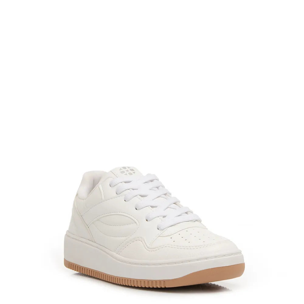 White Panel Sneakers