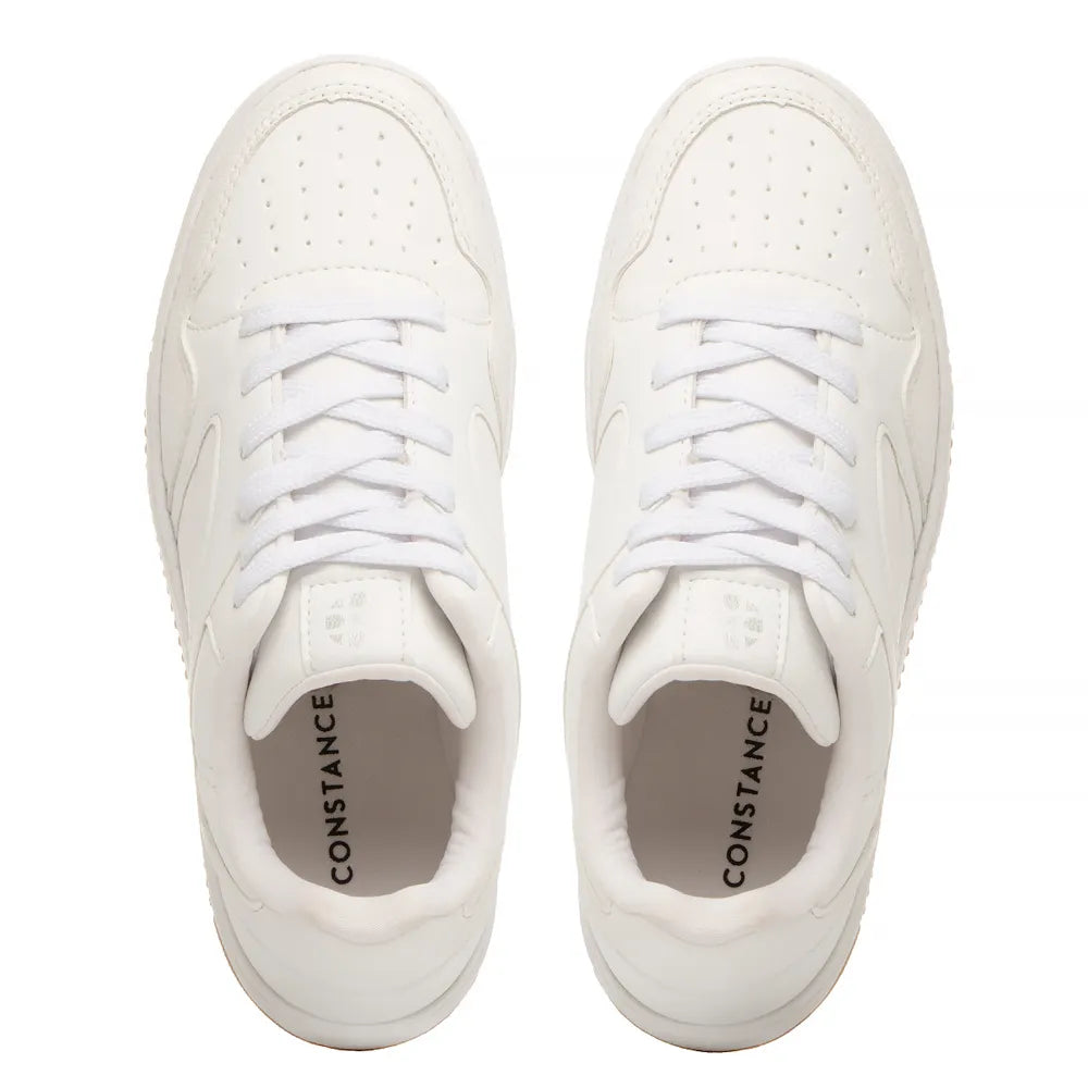 White Panel Sneakers