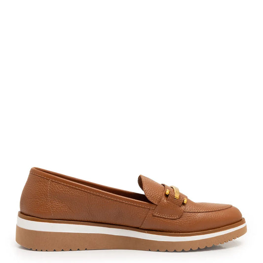 Caramelo Leather Bridão Loafer