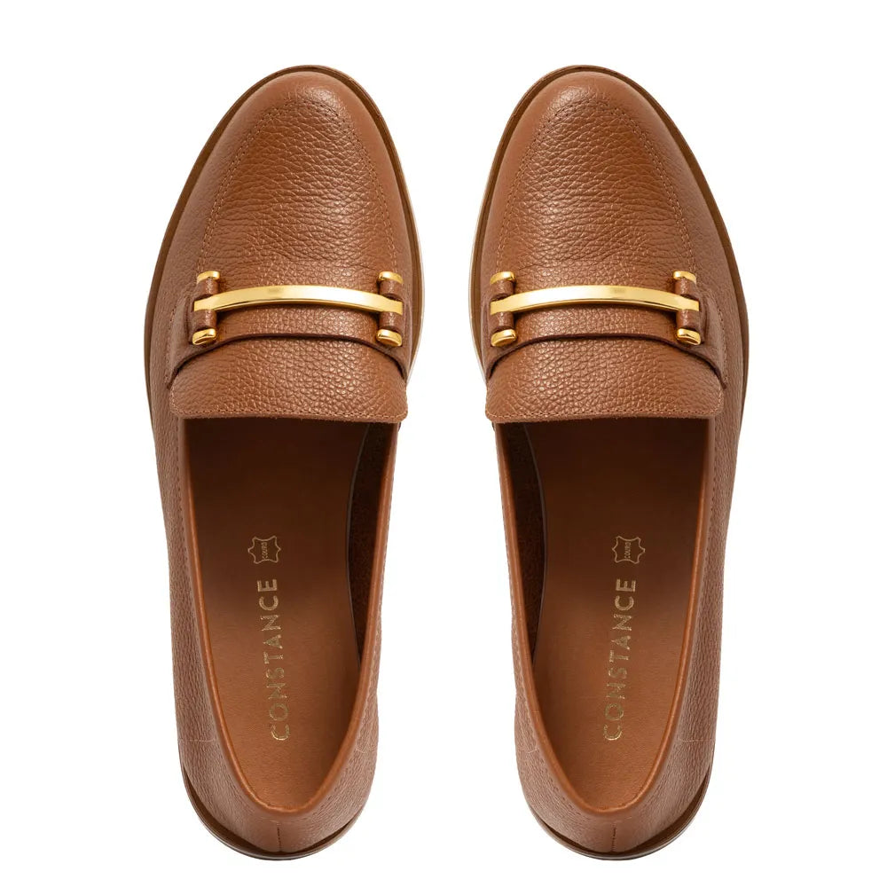 Caramelo Leather Bridão Loafer