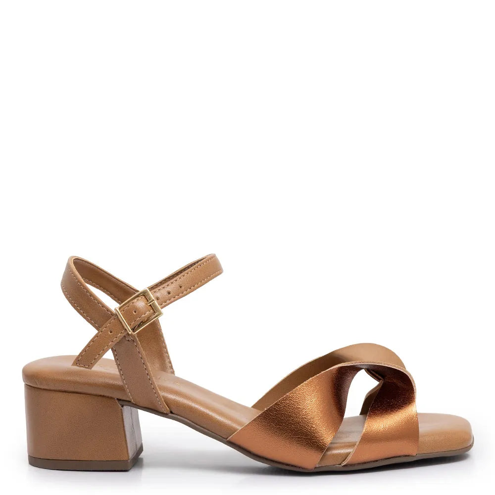Beige Comfort Bow Sandal