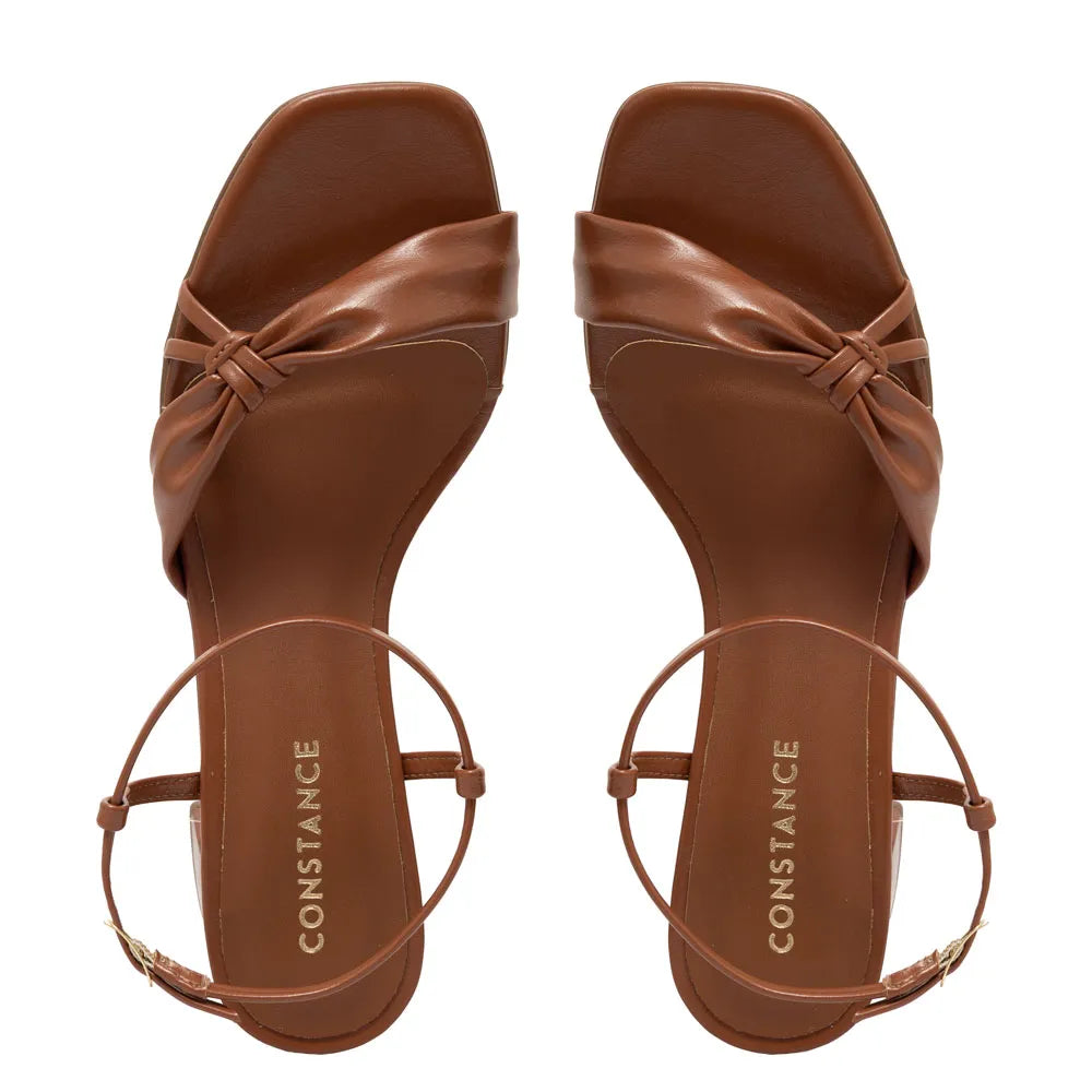 Caramelo Low Heel Sandal